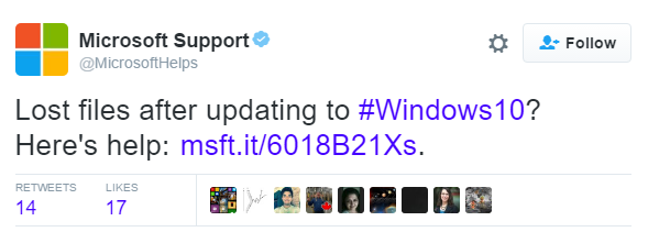 Microsoft customer service complaint twitter marketing windows