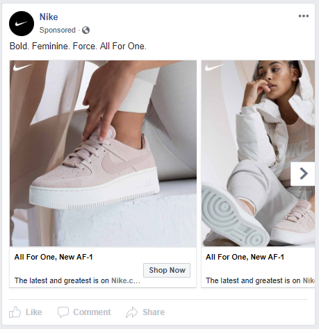 Targeted Message Facebook Ads