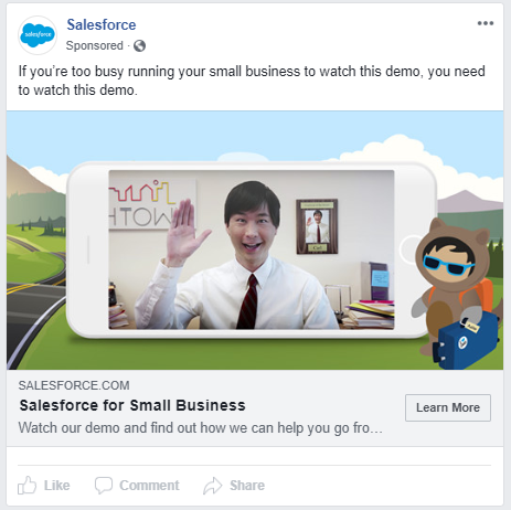 Humor for Facebook ads
