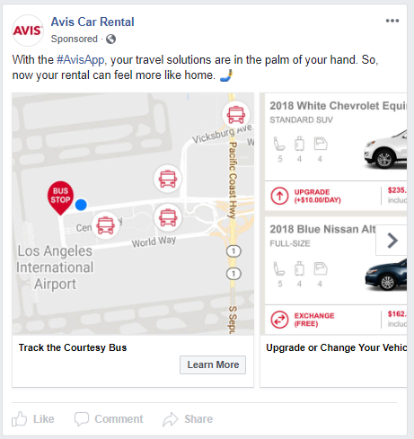 Targeted Message Facebook Ads